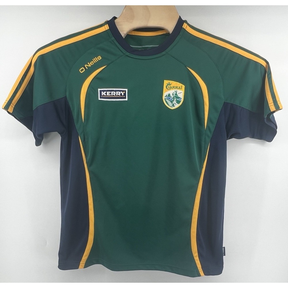 O'neills Kerry Ciarrai Mens Medium Jersey Shirt Gaelic Football Embroidered